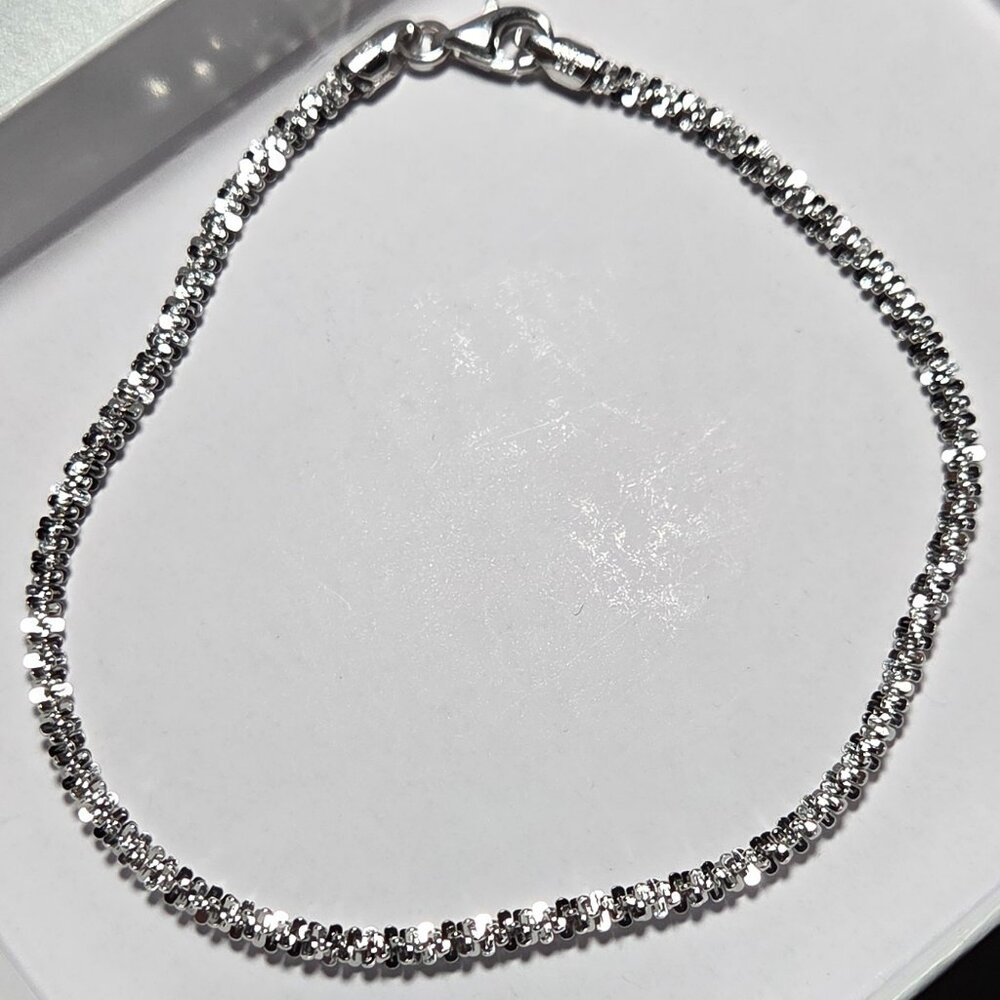 Sterling Silver Delicate Chain Bracelet